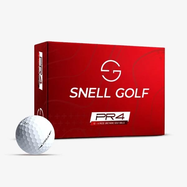 Retail box for Snell Golf PR4 golf balls