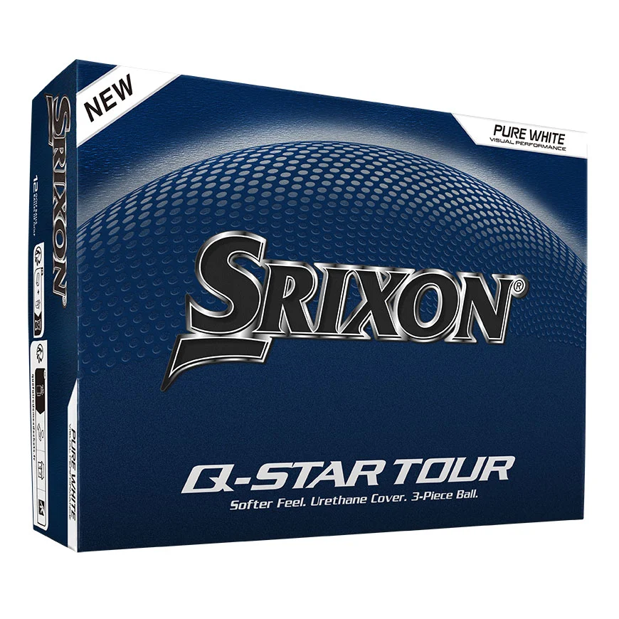Retail box for Srixon Q-Star Tour golf balls
