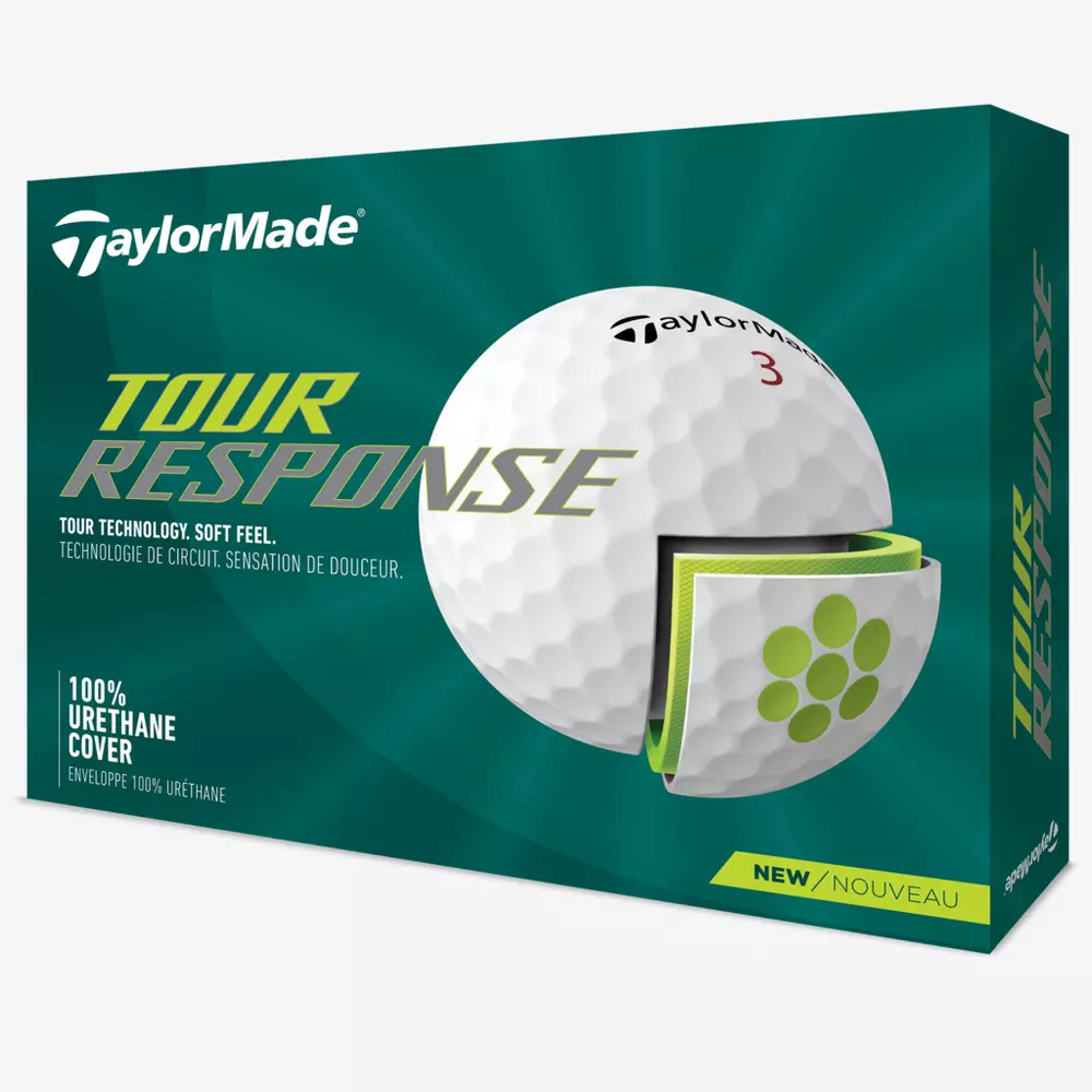 Retail box for TaylorMade Tour Response golf balls